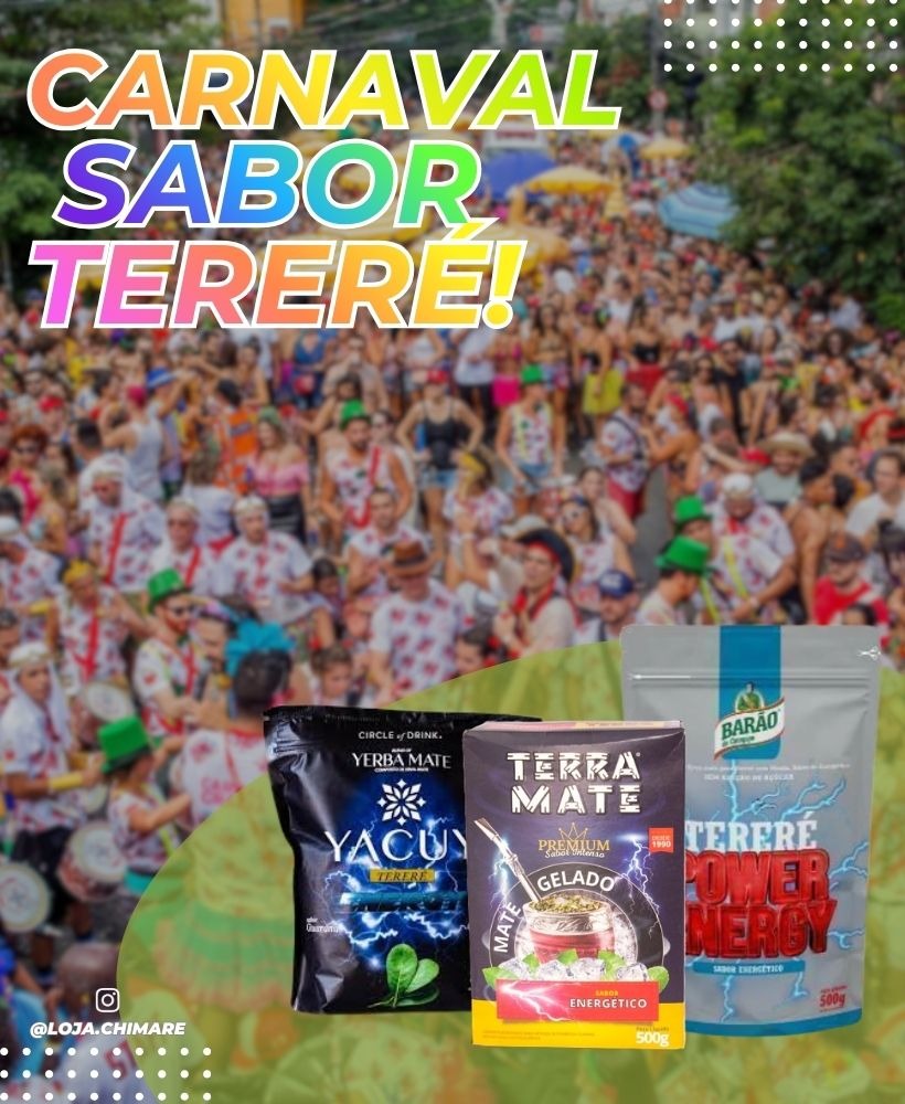 Tereré no Carnaval: O grande aliado para aguentar a folia
